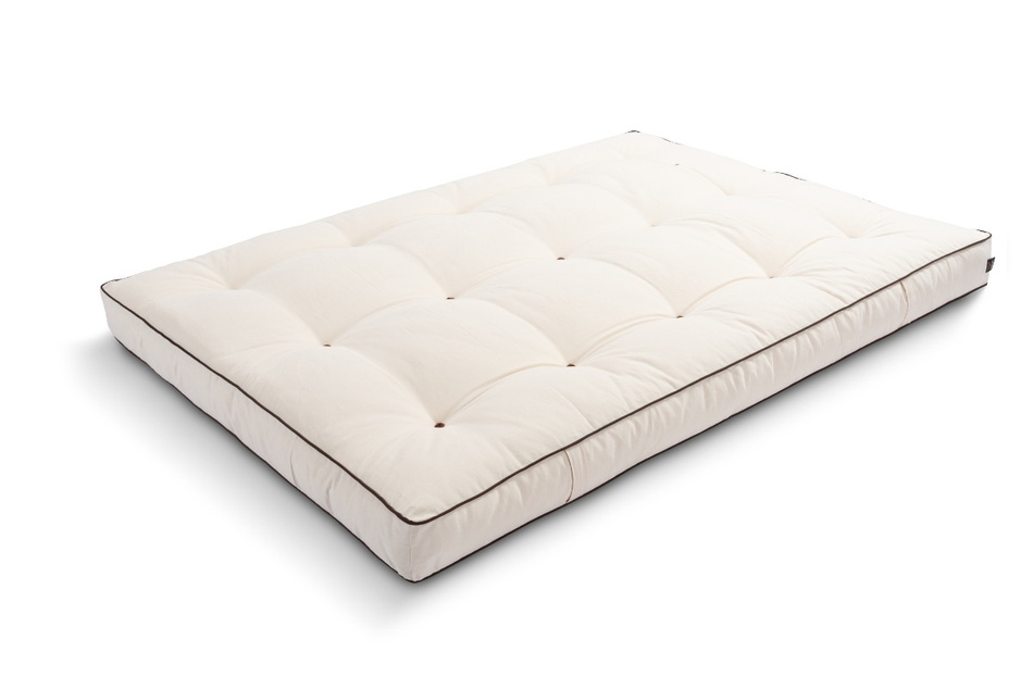 Matratze Futon 120x200 mit Kokos - Pascall Medium Coco Kedro Ecru