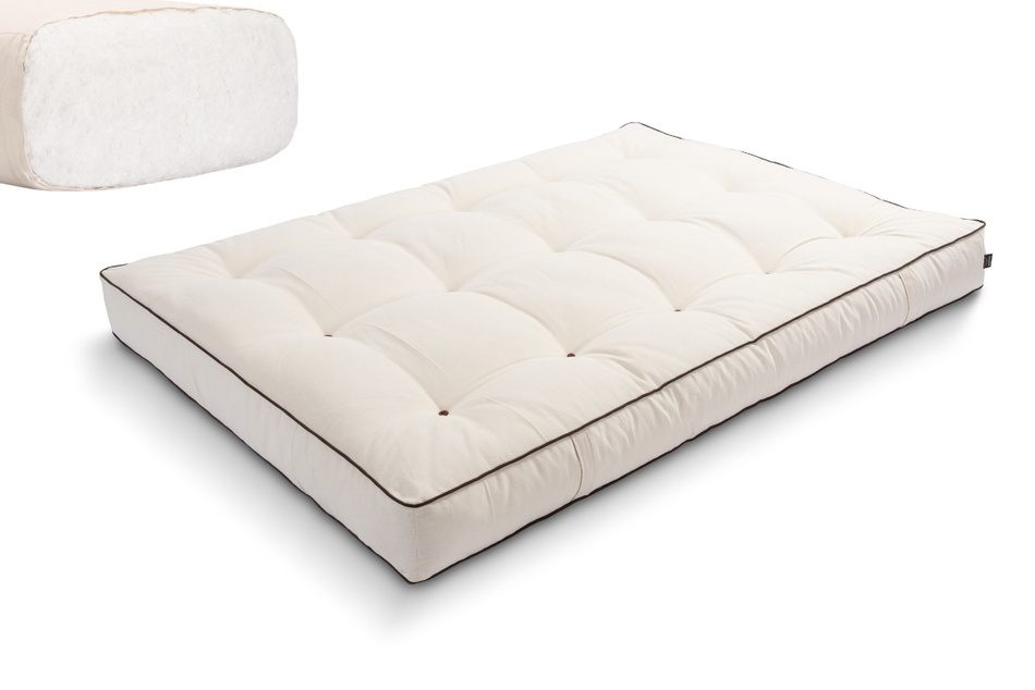 Matratze Futon 120x200 - Pascall Comfort Natural Kedro Ecru