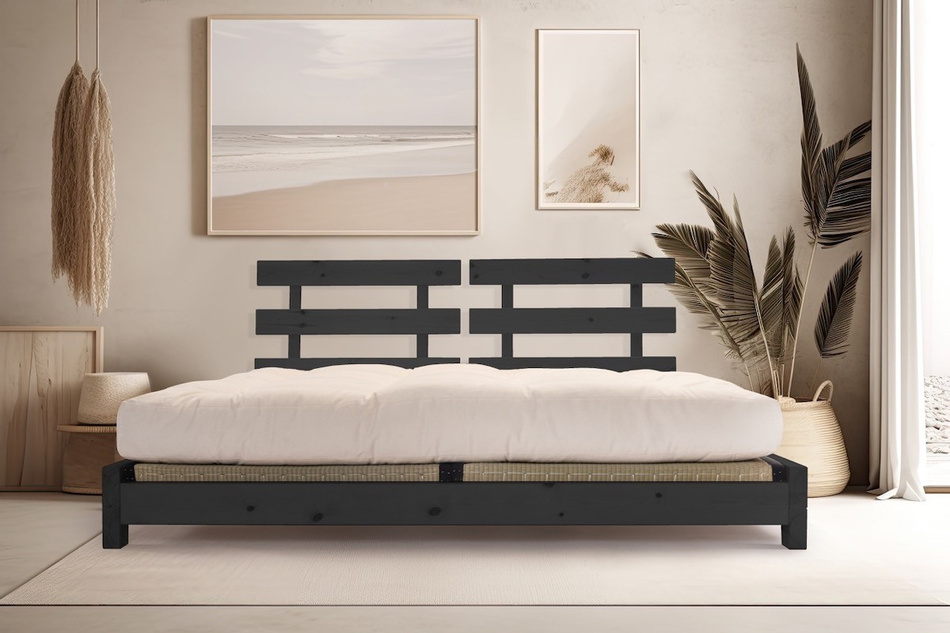 Bett Futon 140x200 - Pascall Aisha Classic Black