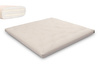 Matratze Futon 200x200 mit Latex - Pascall Slim Duo Latex Ecru