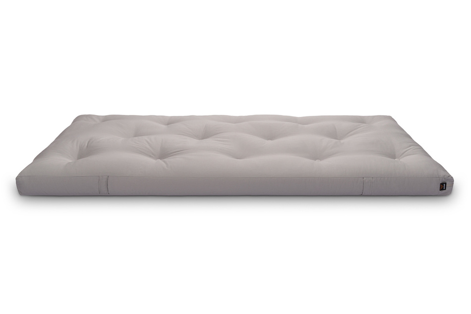 Matratze Futon 90x200 mit Latex - Pascall Slim Latex Grau
