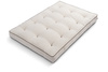 Matratze Futon 120x200 mit Wolle, Latex und Kokos - Pascall Comfort Wool Hard Kedro Leinen