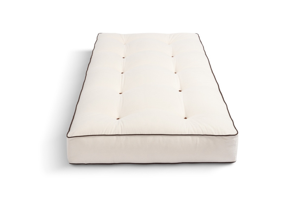 Matratze Futon 90x200 mit Latex-Kokos - Pascall Comfort Relax Hard Kedro Ecru