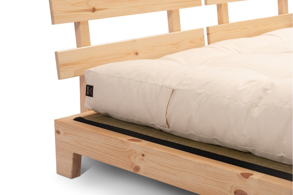 Bett Futon 140x200 - Pascall Aisha Classic Tatami Natura