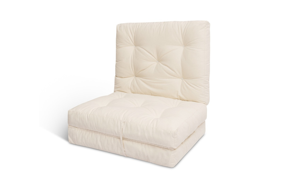Klappmatratze Futon 70x200 - Flex Natural - Pascall Ecru