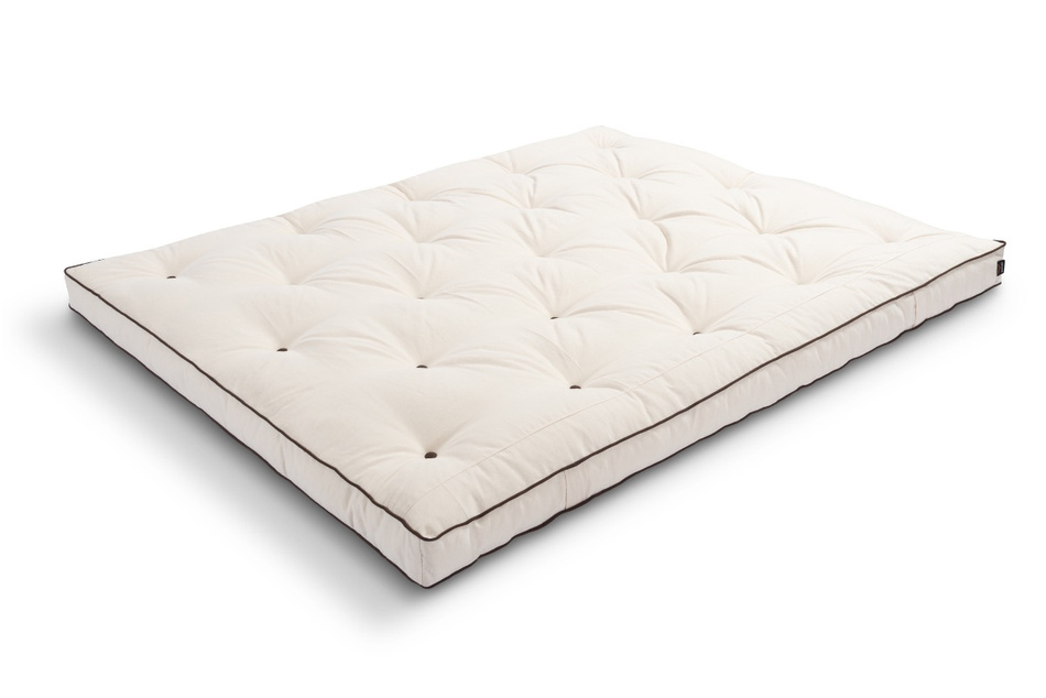 Matratze Futon 160x200 - Pascall Slim Natural Kedro Ecru