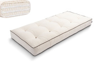 Matratze Futon 90x200 mit Latex - Pascall Comfort Trio Latex Wool Kedro Ecru