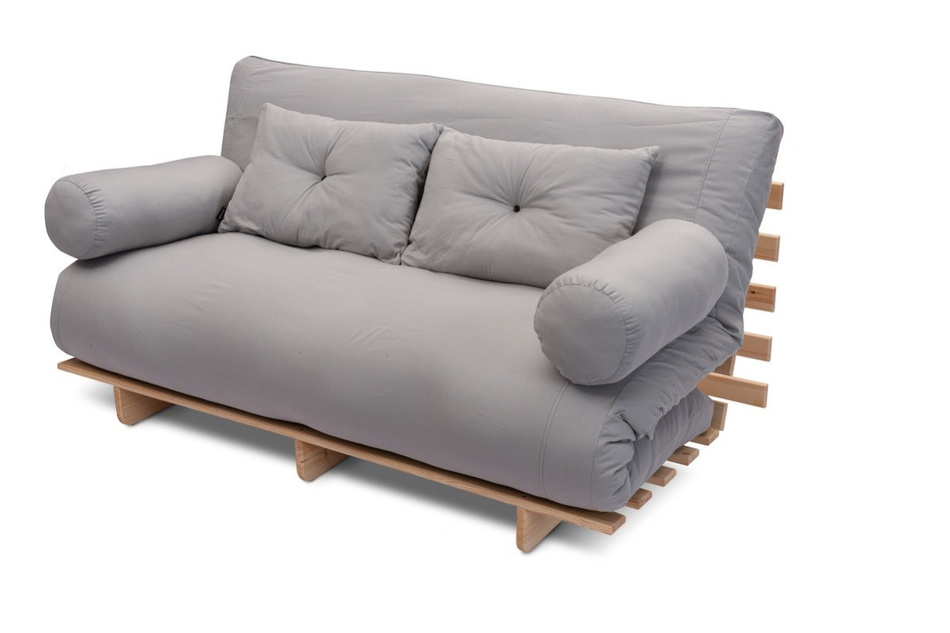 Schonbezug Futon Slim - Pascall 200x200cm - Ecru