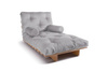 Schlafsofa 90x200 - Slim Exclusive Classic - Pascall Futon Tauben-Glow