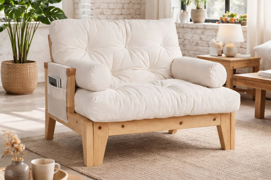 Sessel Sakura - Pascall Futon Schwarz