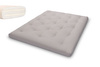 Matratze Futon 160x200 mit Latex - Pascall Slim Duo Latex Grau