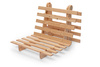 Ausziehbares Gartensofa 90x200 – Freedom Classic – Pascall Futon Piedra