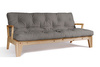 Schlafsofa 200 cm - Sakura - Pascall Futon Grau