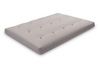 Matratze Futon 140x200 mit Wolle, Latex und Kokos - Pascall Comfort Wool Grau