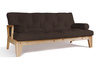 Schlafsofa 200 cm - Sakura - Pascall Futon Braun