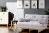 Schlafsofa 180x200 - Slim Basic Black - Pascall Futon Schwarz