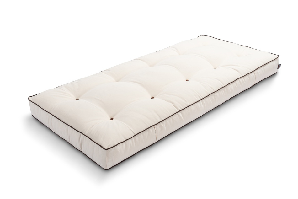 Matratze Futon 90x200 mit Kokos - Pascall Medium Duo Coco Kedro Ecru
