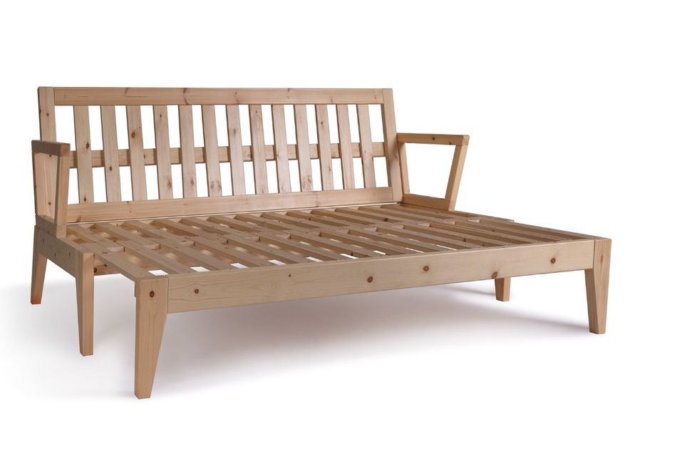 Schlafsofa 200 cm - Sakura - Pascall Futon Leinen