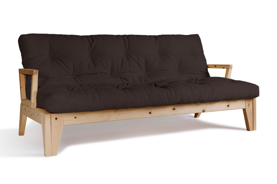 Schlafsofa 200 cm - Sakura - Pascall Futon Braun