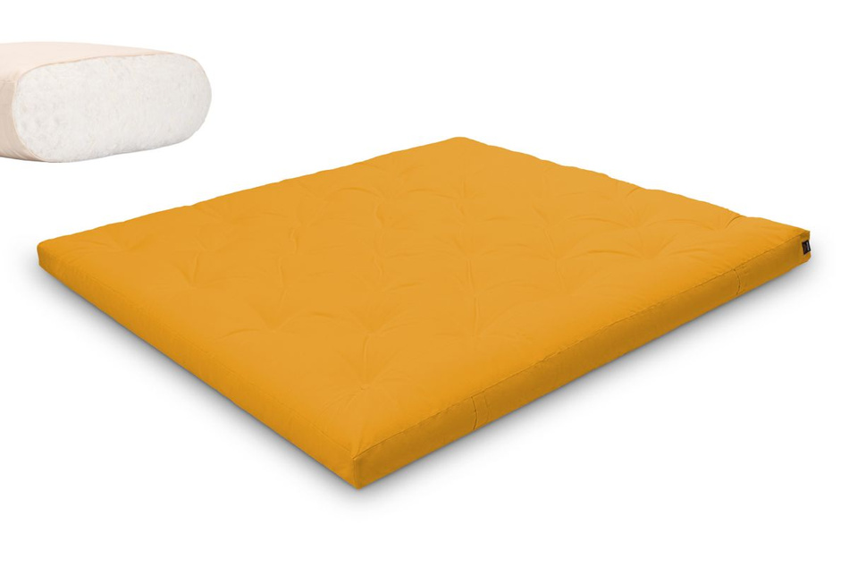 Matratze Futon 180x200 - Pascall Slim Natural Honig