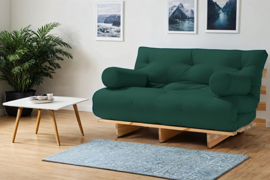 Schlafsofa 160x200 - Slim Comfort Classic - Pascall Futon Tauben-Glow