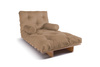 Schlafsofa 90x200 - Slim Exclusive Classic - Pascall Futon Beige