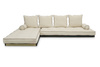 Ecksofa Tatami Medium Duo Coco Kedro 80x200 - Pascall Futon Leinen