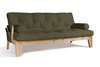 Schlafsofa 200 cm - Sakura - Pascall Futon Khaki
