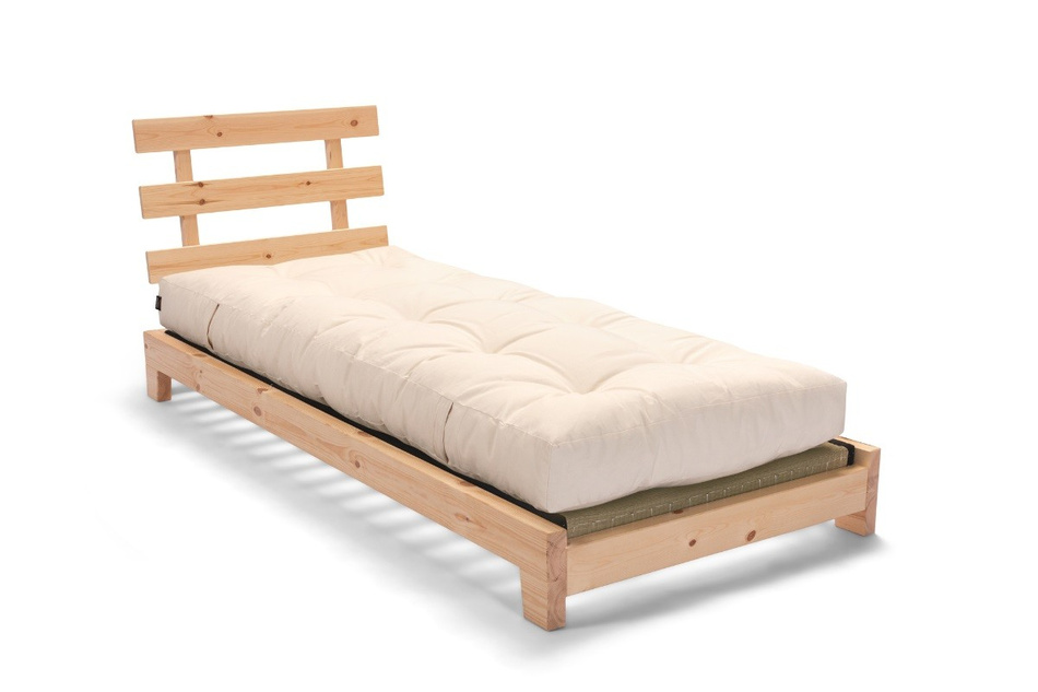 Bett Futon 90x200 - Pascall Aisha Classic Tatami Natura