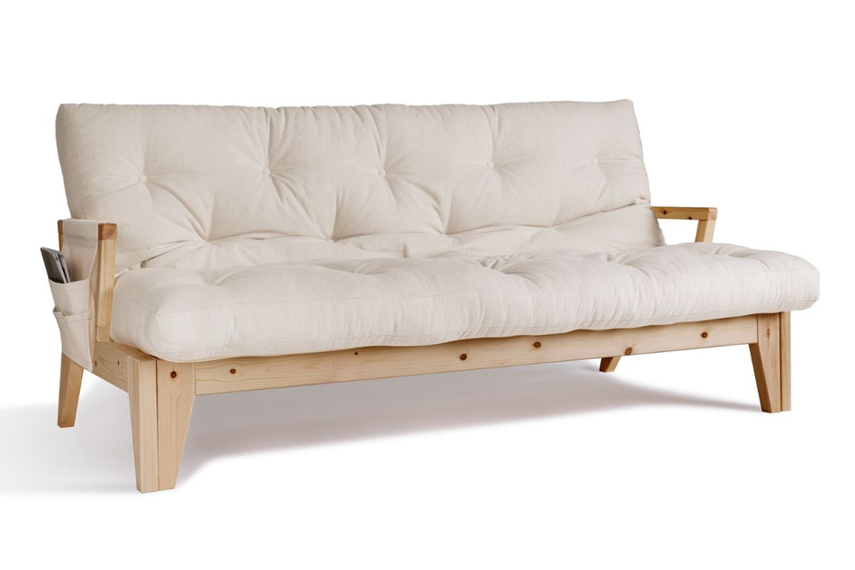 Schlafsofa 200 cm - Sakura - Pascall Futon Leinen
