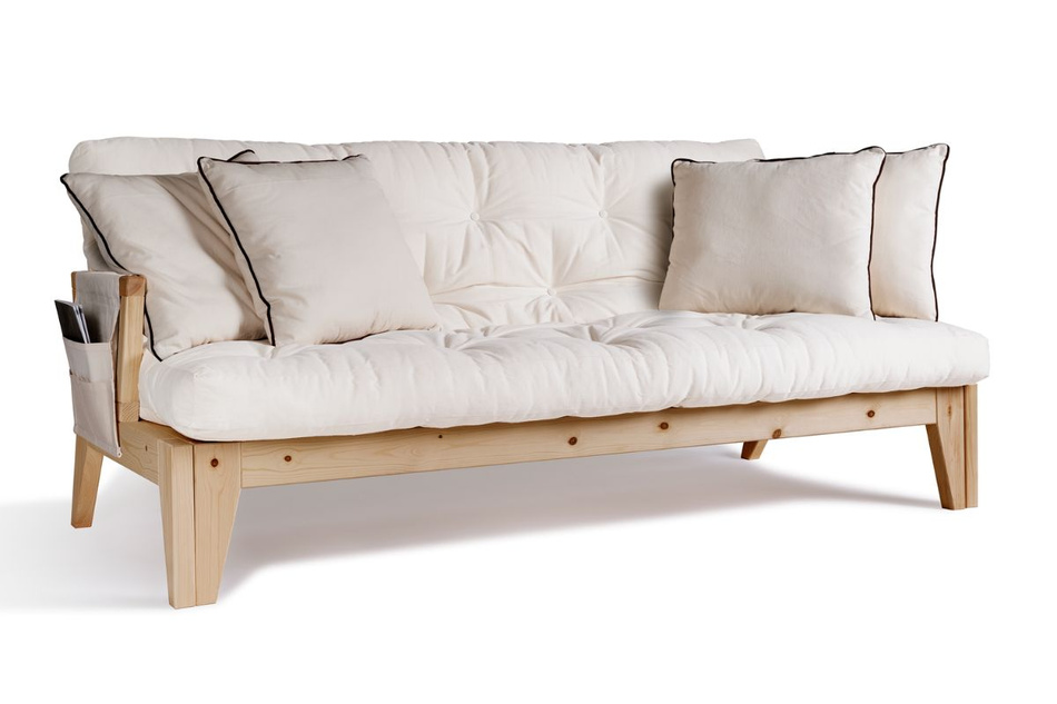 Schlafsofa 200 cm - Sakura - Pascall Futon Ecru