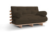 Ausziehbares Gartensofa 180x200 – Freedom Classic – Pascall Futon Marron