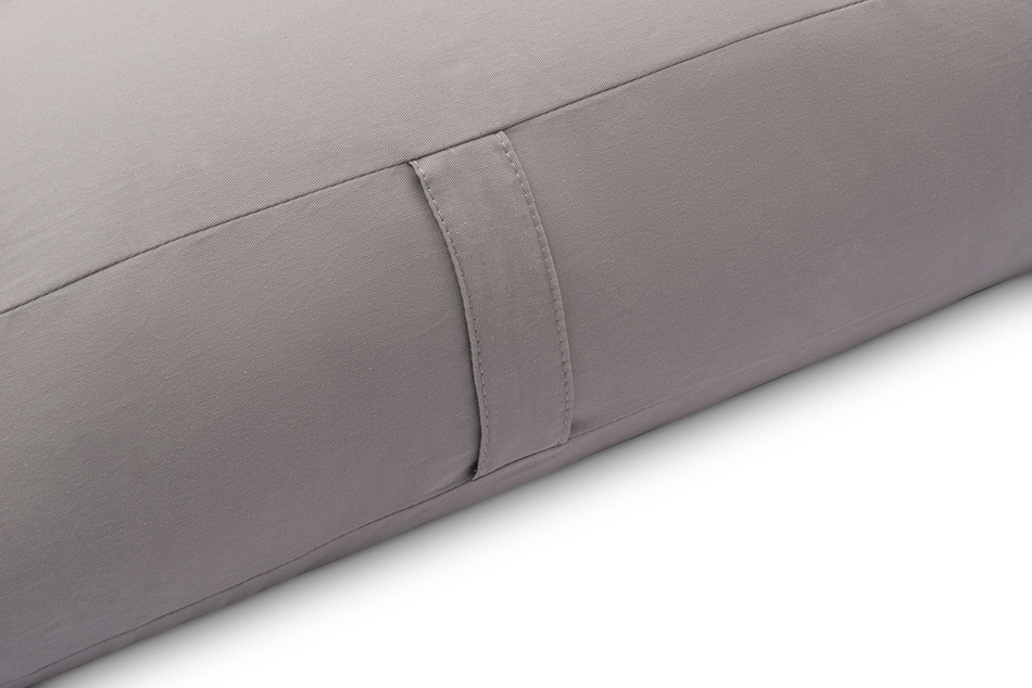 Matratze Futon 200x200 mit Wolle, Latex und Kokos - Pascall Comfort Wool Grau
