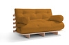 Ausziehbares Gartensofa 180x200 – Freedom Classic – Pascall Futon Mostaza