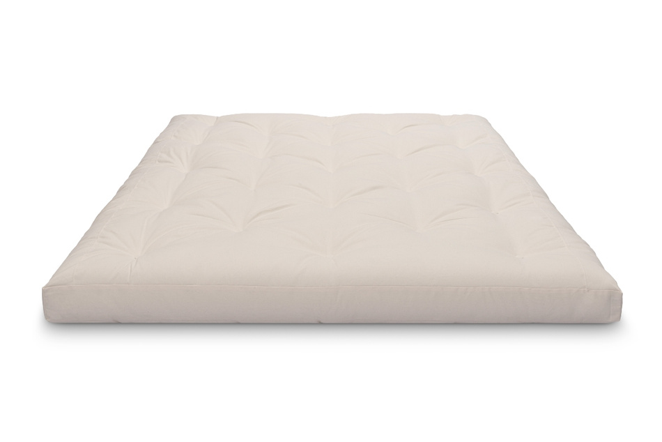Matratze Futon 160x200 - Pascall Slim Natural Ecru
