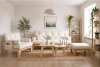 Sakura Couchtisch-Set - Pascall 60x40 und 90x60