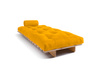 Schlafsofa 90x200 - Slim Comfort Classic - Pascall Futon Honig