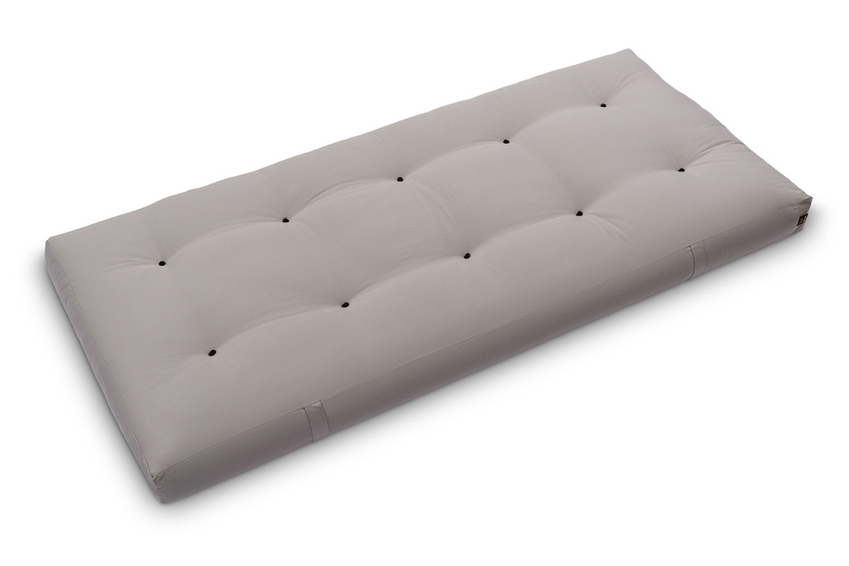 Matratze Futon 90x200 mit Latex-Kokos - Pascall Comfort Relax Hard Grau