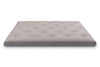Matratze Futon 160x200 - Pascall Slim Natural Grau