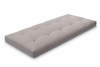 Matratze Futon 90x200 mit Wolle, Latex und Kokos - Pascall Comfort Wool Grau