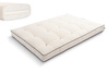 Matratze Futon 140x200 mit Latex - Pascall Medium Latex Kedro Ecru