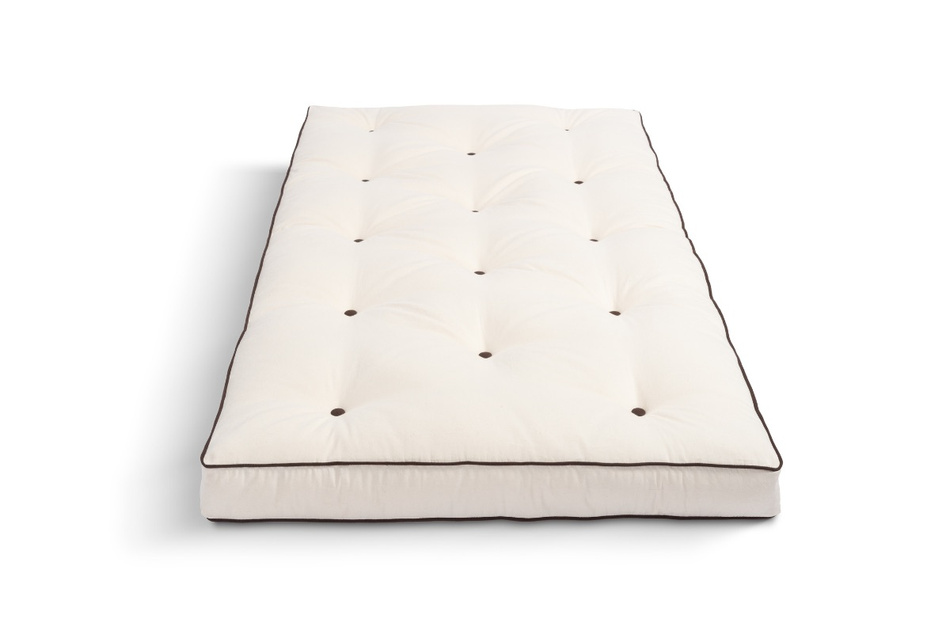 Matratze Futon 90x200 - Pascall Slim Natural Kedro Ecru