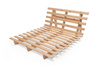 Schlafsofa 140x200 - Slim Exclusive Classic - Pascall Futon Grau