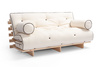 Schlafsofa 160x200 - Slim Exclusive Kedro Classic - Pascall Futon Ecru