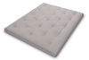 Matratze Futon 160x200 mit Latex - Pascall Slim Duo Latex Grau
