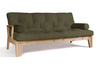 Schlafsofa 200 cm - Sakura - Pascall Futon Khaki
