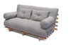 Schonbezug Futon Slim - Pascall 200x200cm - Ecru