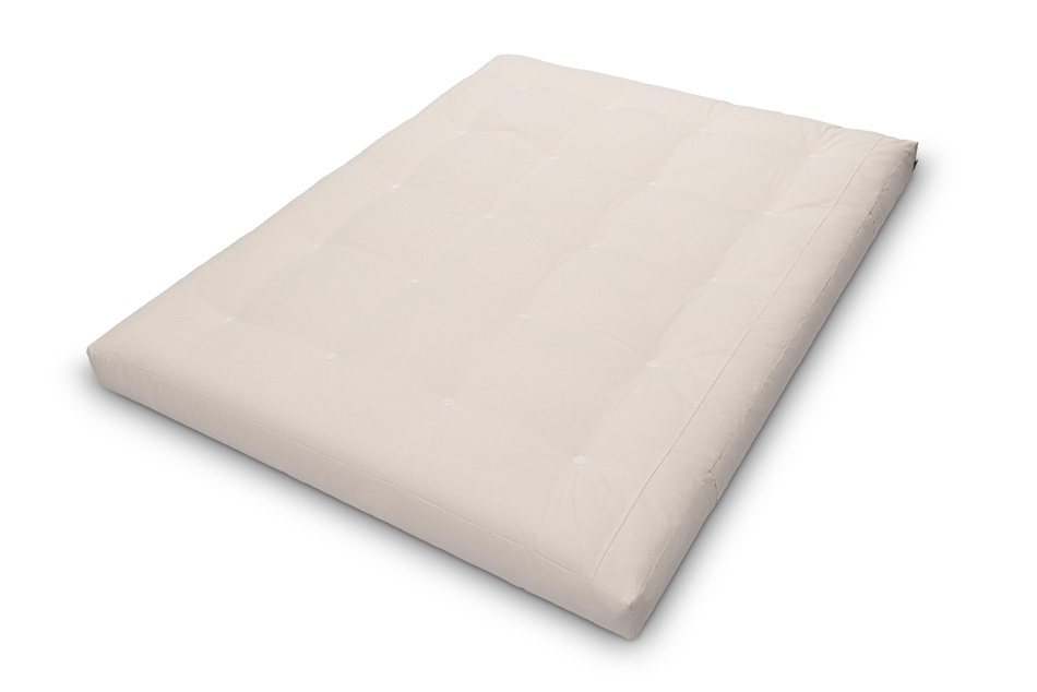 Matratze Futon 160x200 mit Latex-Kokos - Pascall Comfort Relax Hard Ecru