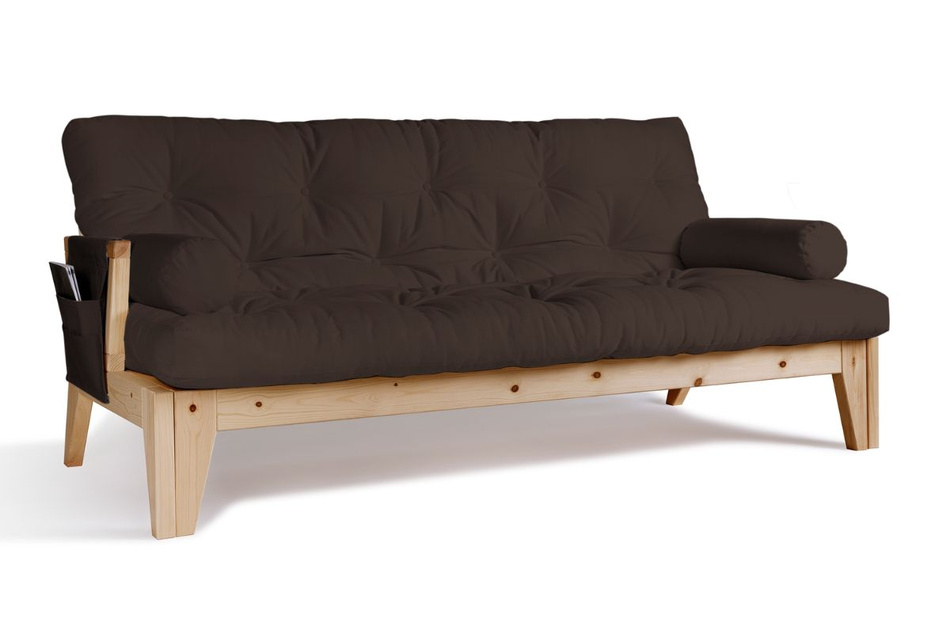 Schlafsofa 200 cm - Sakura - Pascall Futon Braun