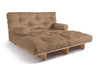 Schlafsofa 140x200 - Slim Comfort Classic - Pascall Futon Beige